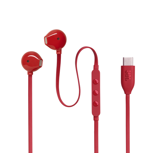 JBL Tune 305C USB-C Wired Hi-Res Earbud Headphones -1 year JBL Warranty
