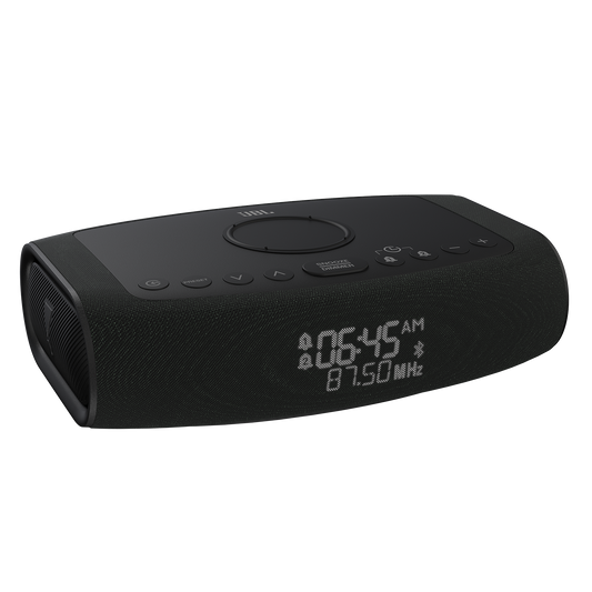 JBL Rise Bluetooth clock Radio speaker with FM -1 year JBL warranty