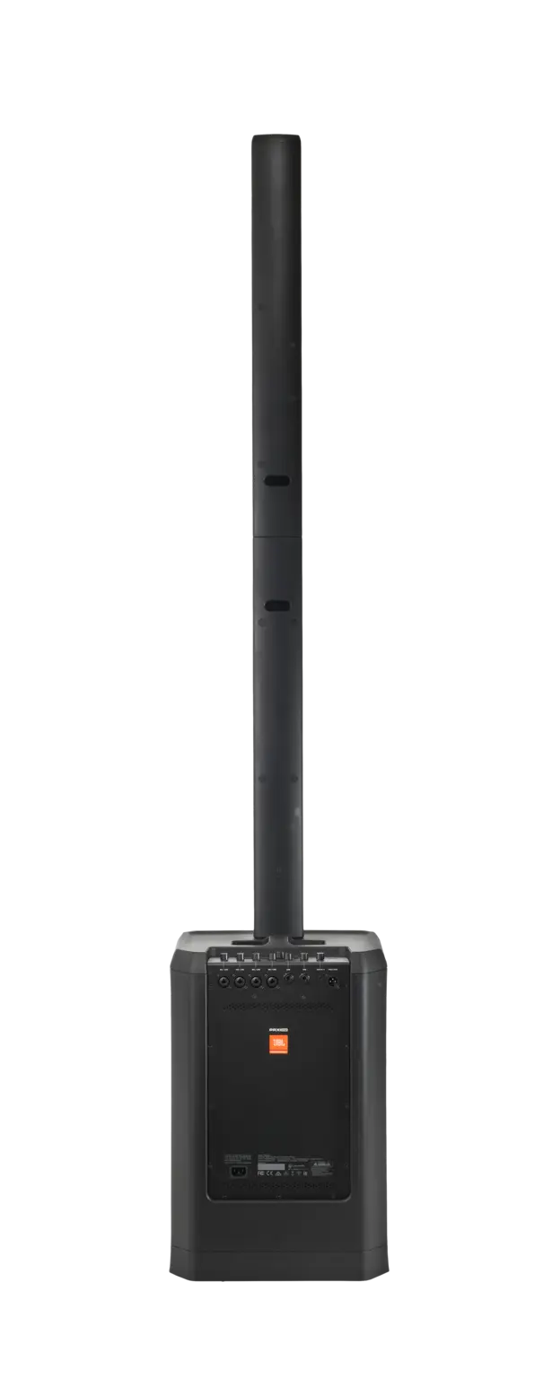 JBL PRX ONE all-in-one powered column PA with 7-channel digital mixer, a full suite of professional DSP