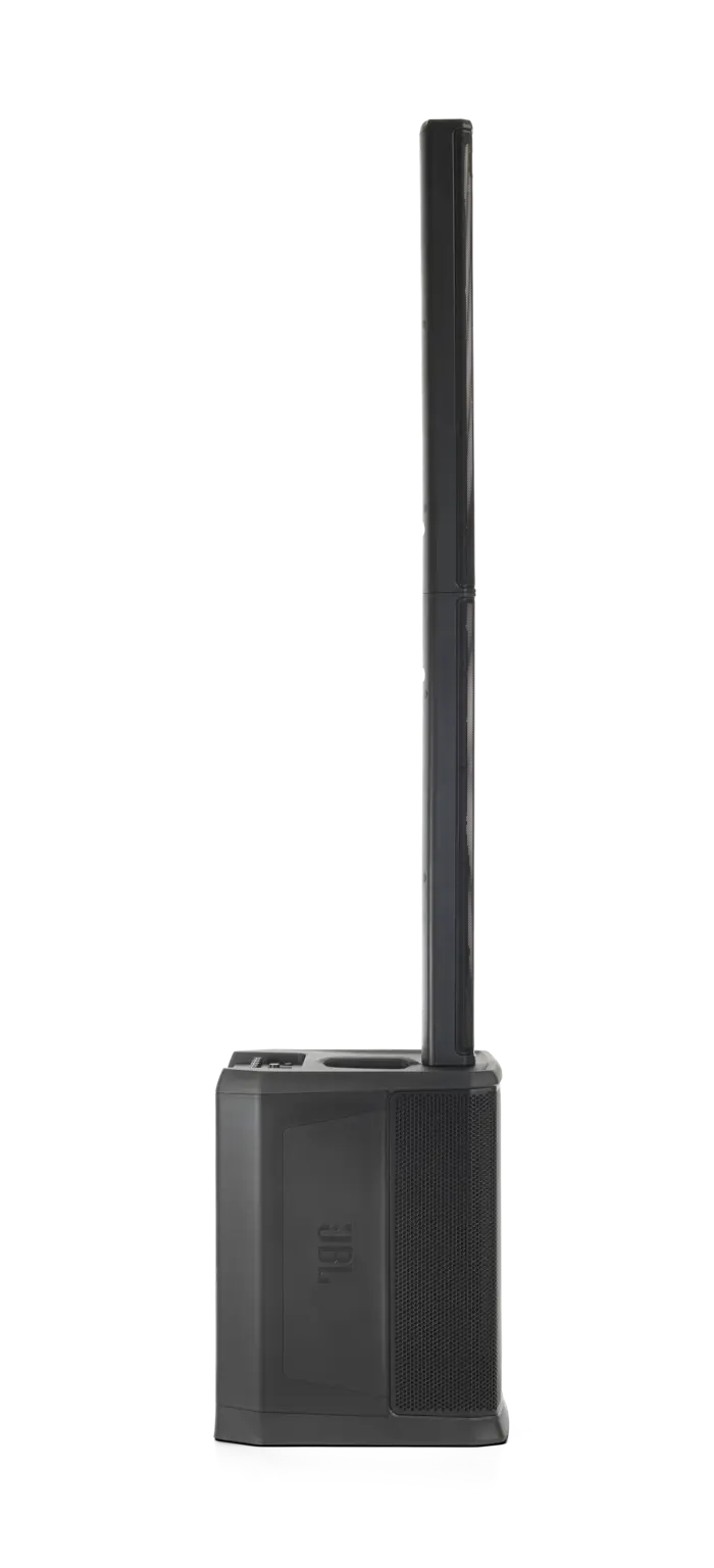 JBL PRX ONE all-in-one powered column PA with 7-channel digital mixer, a full suite of professional DSP