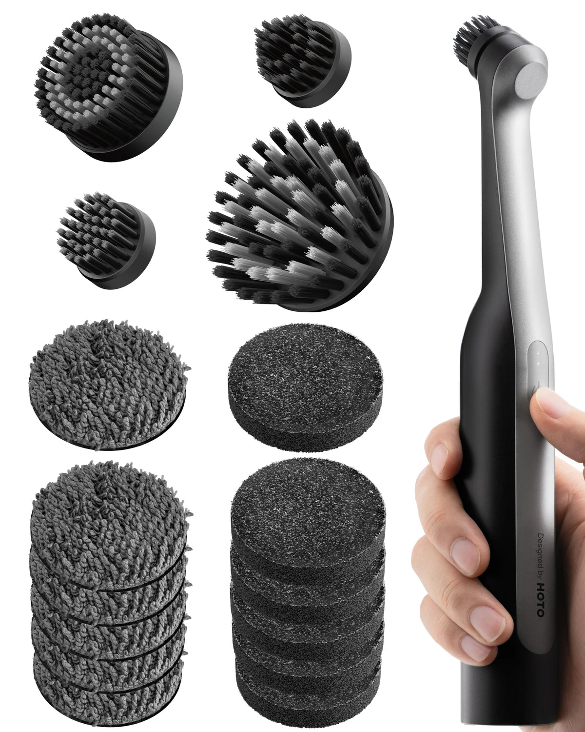 HOTO Wand 16-Piece Brush Head Variety Kit HOE0023GL