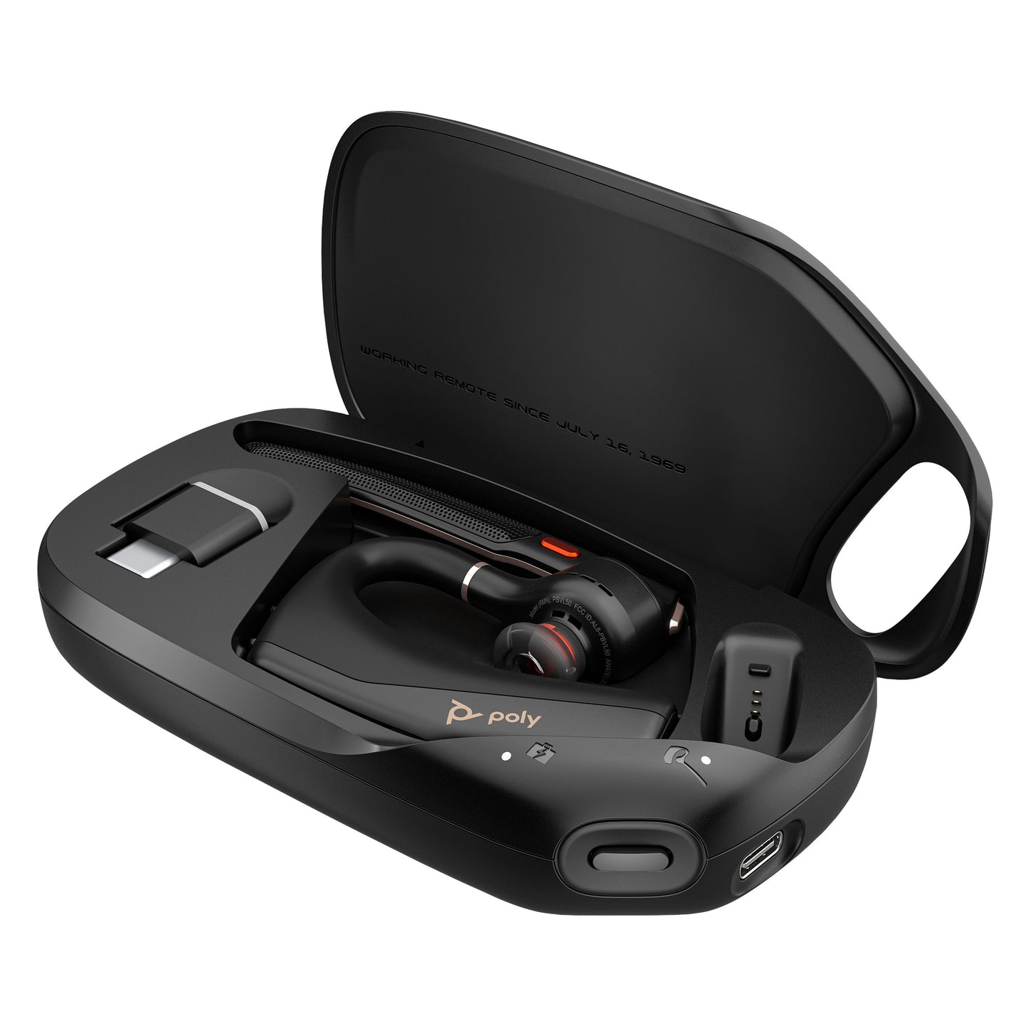 Poly Voyager Legend 50-M UC Headset with Four-mic exclusive WindSmart technology -2 years warranty