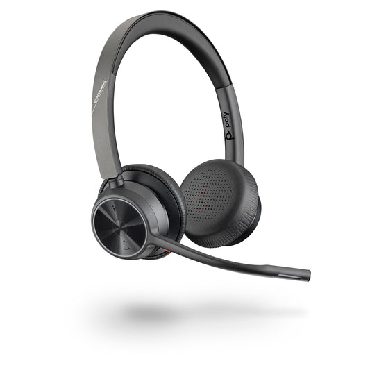 Plantronics Voyager 4320 UC Wireless Headset with BT700 dongle -2 years poly warranty