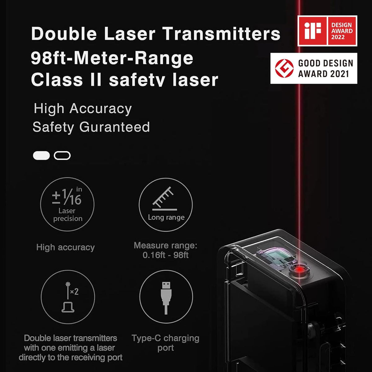 HOTO Smart Laser Measure HTE0009EU
