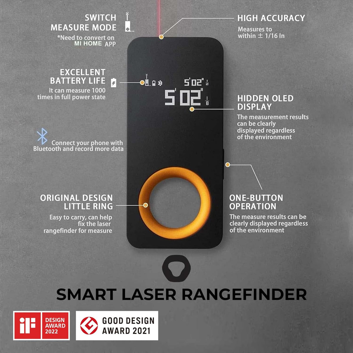 HOTO Smart Laser Measure HTE0009EU