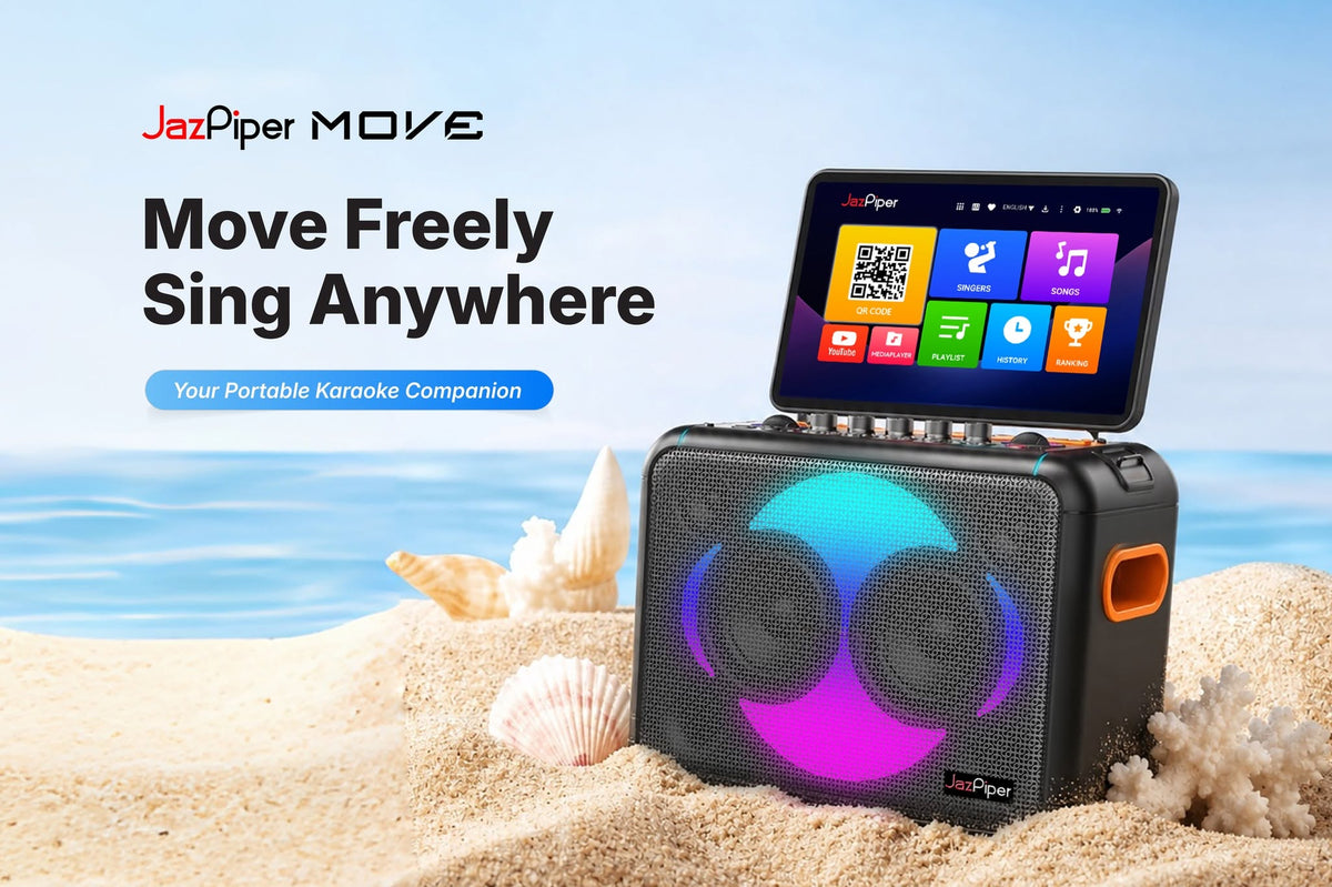 JazPiper MOVE Portable Karaoke System | Buy in Singapore
