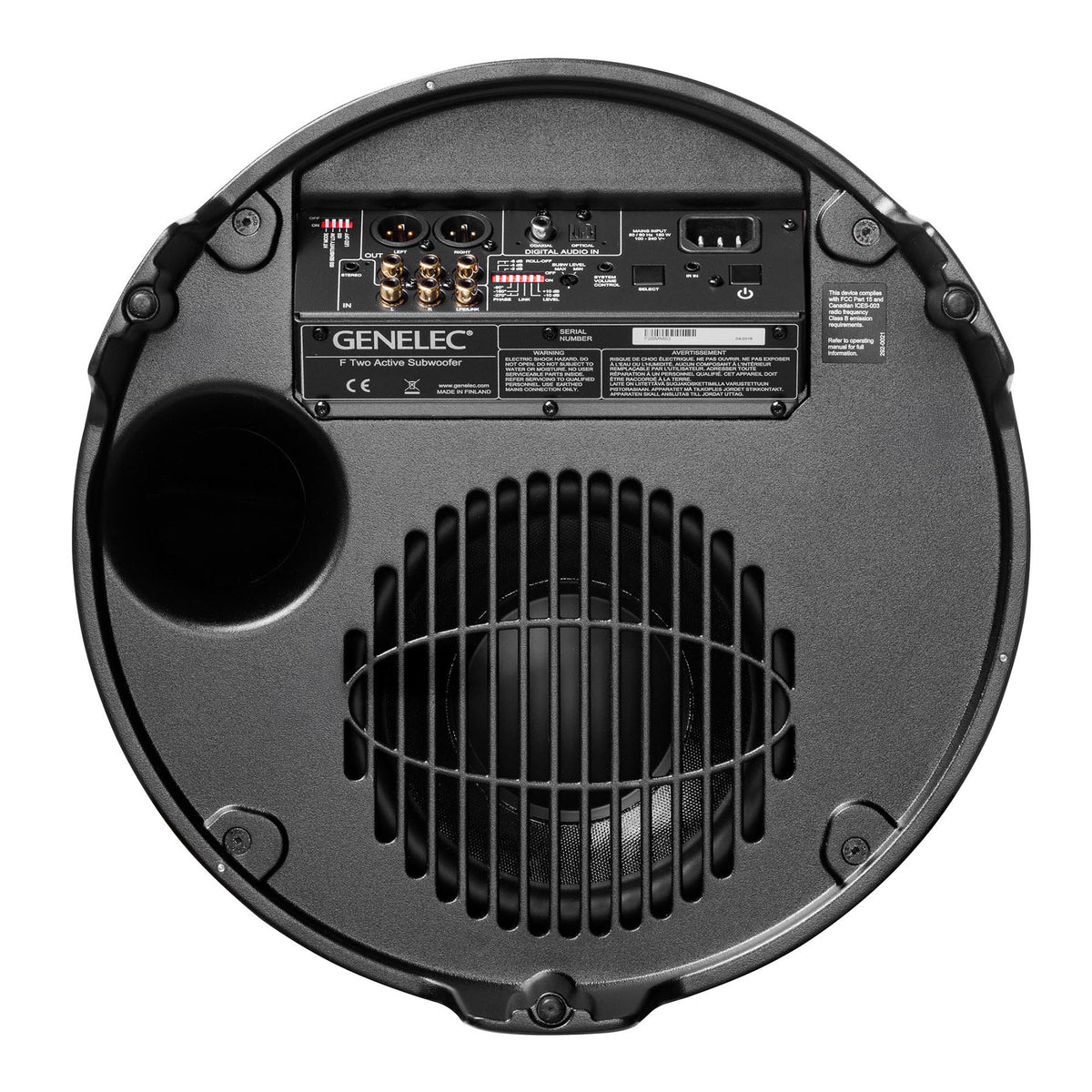 GENELEC F Two Active Subwoofer - Black | White -2 years warranty | Buy in singapore