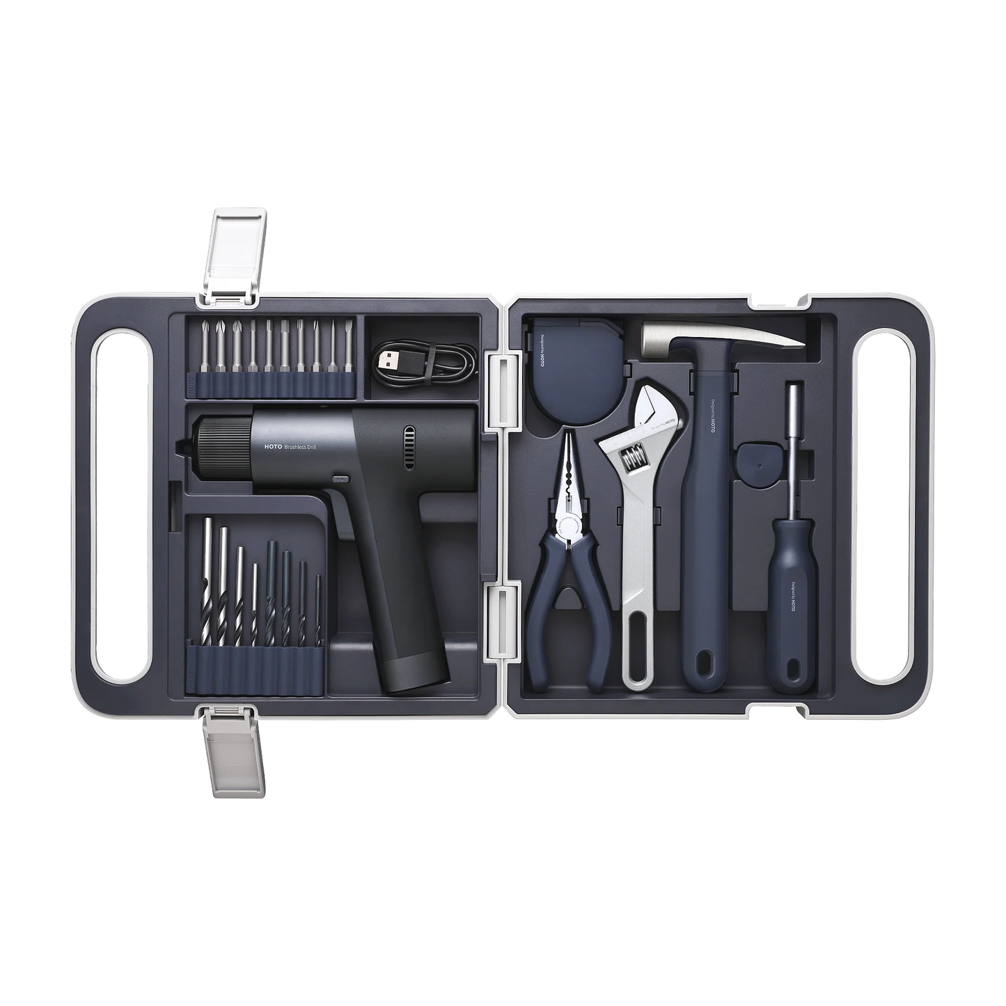 HOTO 12V Brushless Drill Tool Set HTE0020EU