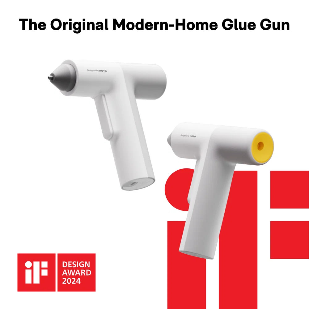 HOTO Lithium Glue Gun (White/Grey) HTE0003GL