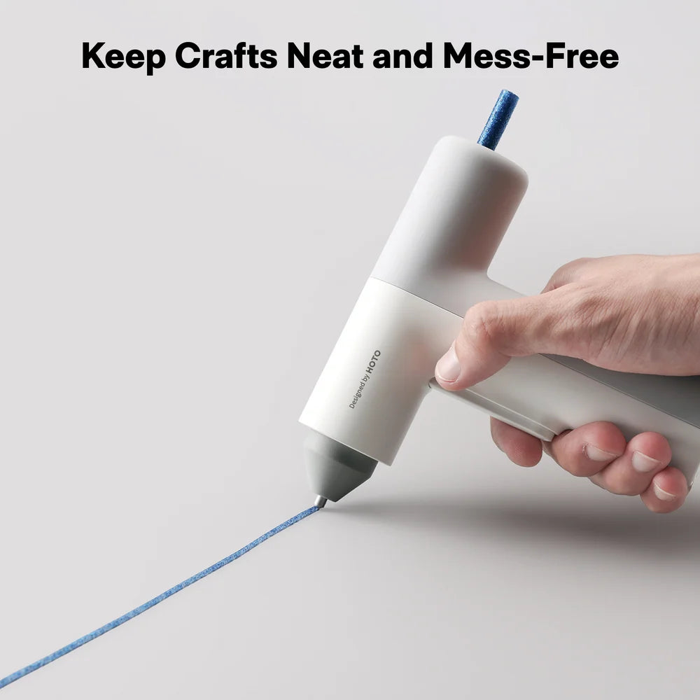 HOTO Lithium Glue Gun (White/Grey) HTE0003GL