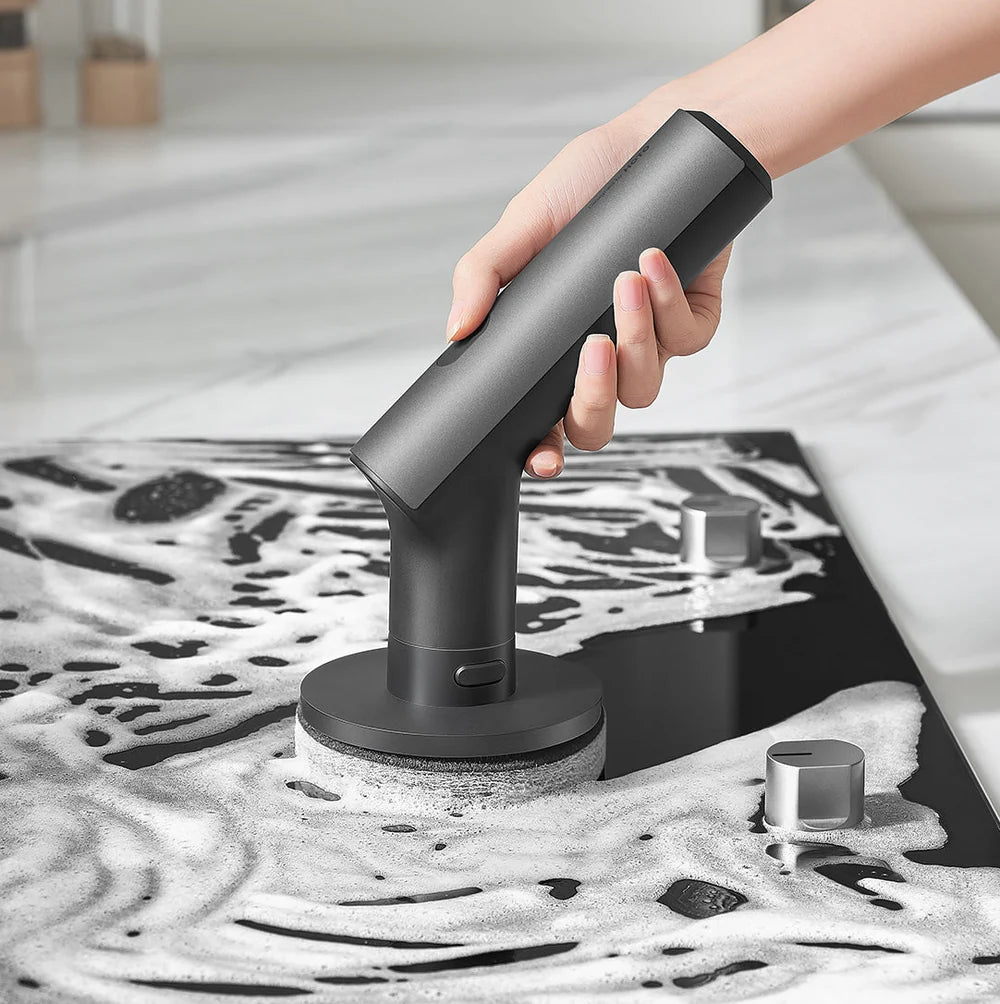 HOTO Electric Spin Scrubber HFE0003GL | Effortless Cleaning for Every Corner of Your Home