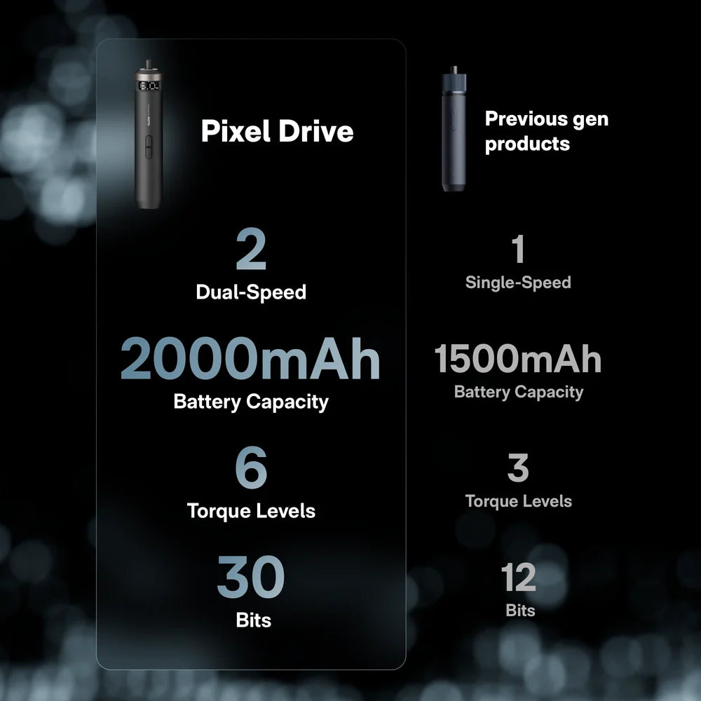 HOTO PixelDrive Cordless Screwdriver HTE0033GL