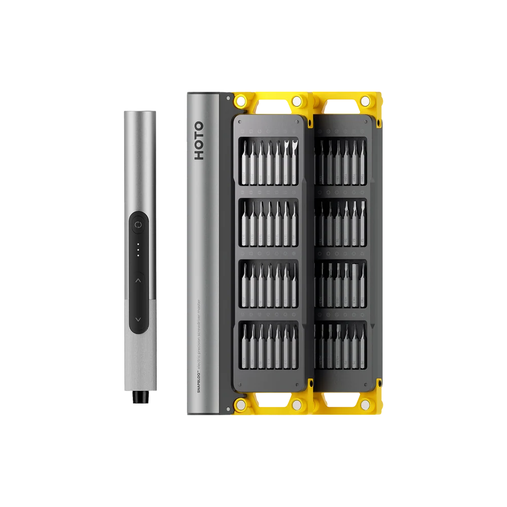 HOTO SNAPBLOQ™ S-A01 Screwdriver | D-A03 Mini Drill | R-A04 Mini Rotary Tool | PREMIUM Electric Precision Tools