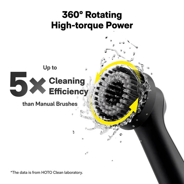 HOTO Wand Cordless Spin Scrubber HOE0021GL