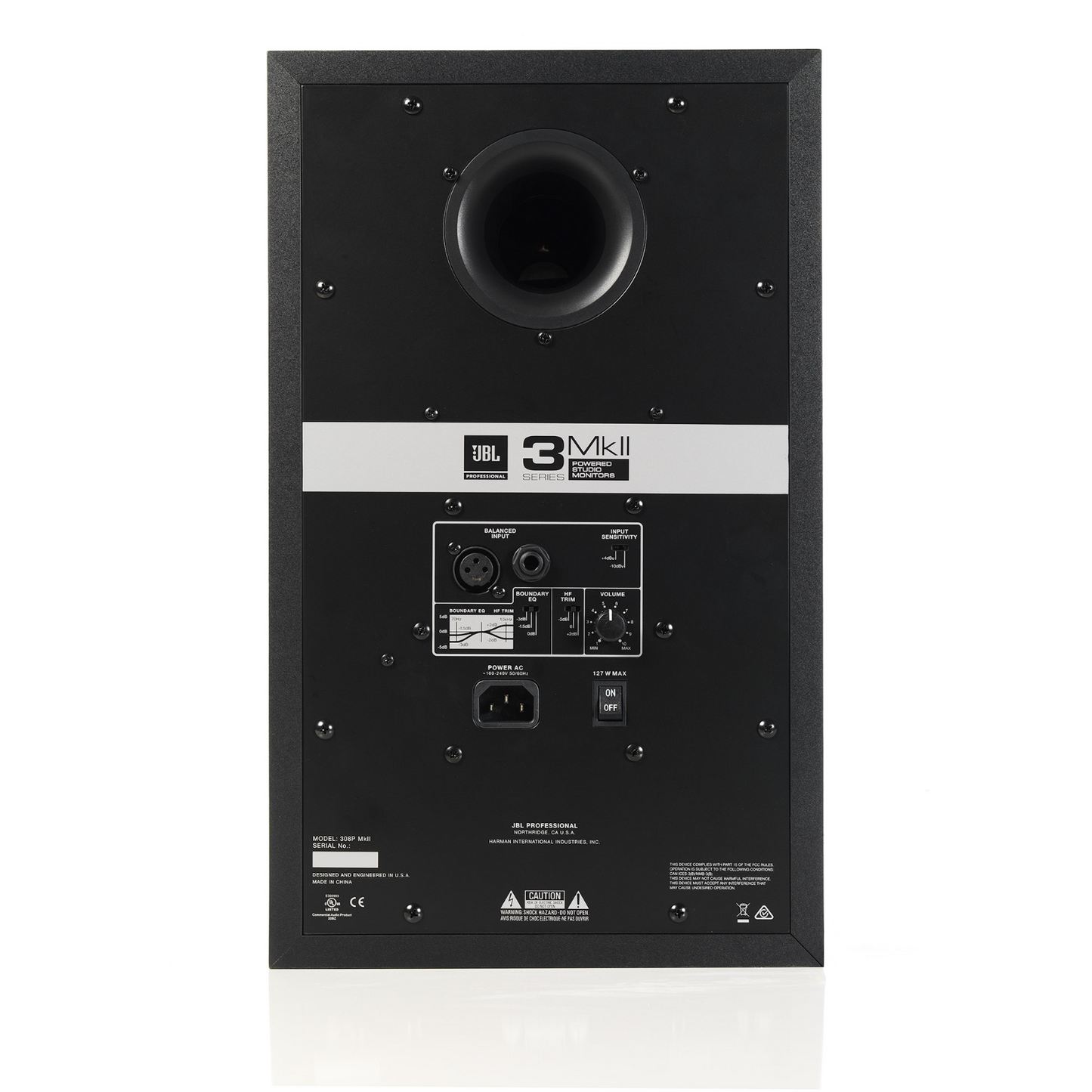 JBL 308P MkII Powered 8" Two-Way Studio Monitor speaker -1 year official warranty