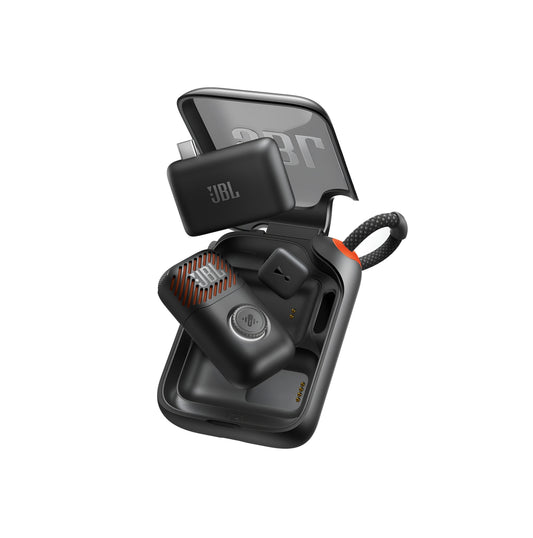 JBL EasySing Mic Mini Portable AI-powered microphone with real-time vocal removal -1 year JBL Warranty