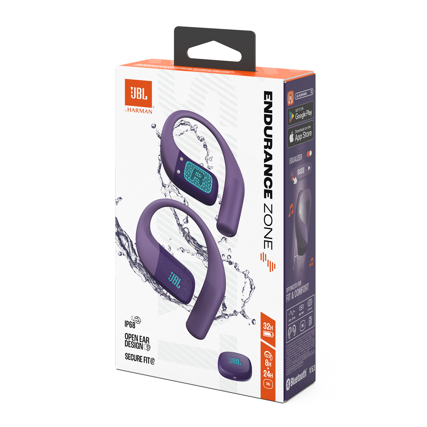 JBL Endurance Zone True Wireless open-ear sport headphones -1 year JBL Warranty