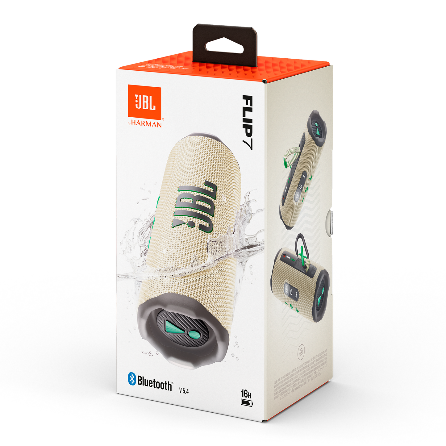 JBL FLIP 7 Portable waterproof and drop-proof speaker -1 year JBL warranty