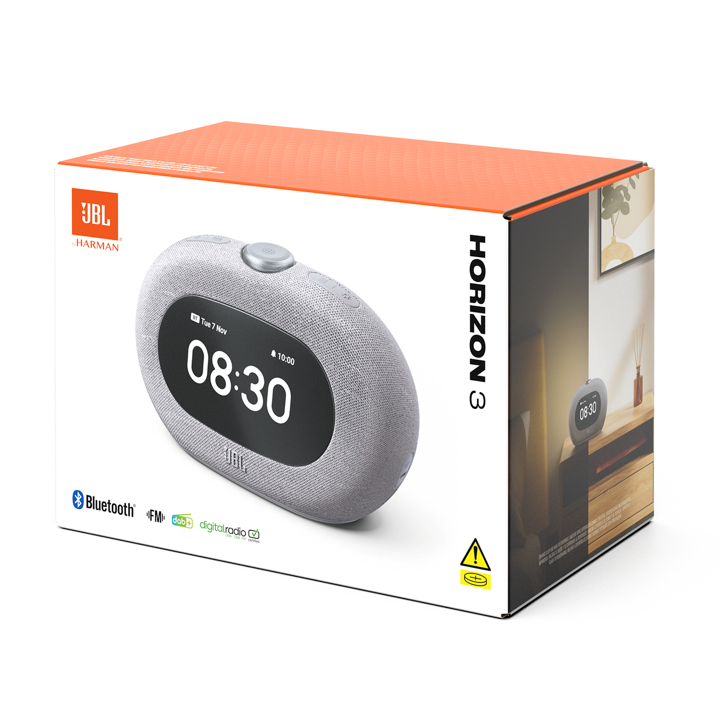 JBL Horizon 3 Bluetooth clock radio speaker -1 Year JBL warranty