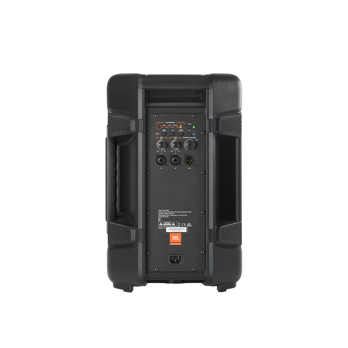 JBL IRX108BT Powered 8” Portable Speaker with Bluetooth for Musicians, performers, commercial & goverment installations