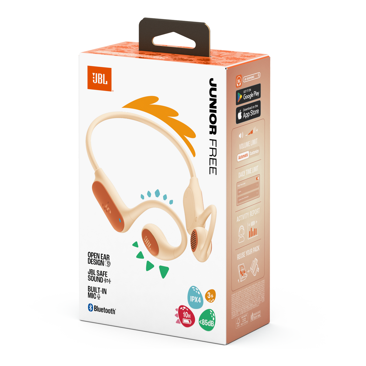 JBL Junior Free wireless open-ear headphone -1 year JBL warranty