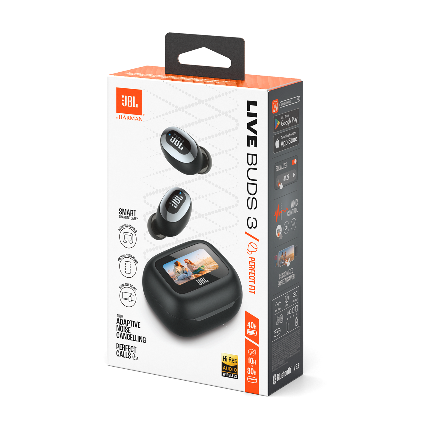 JBL Live buds 3 ANC Earbuds -1 year official warranty