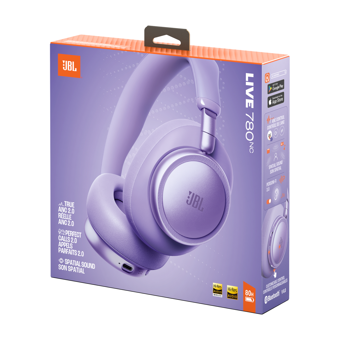 JBL Live 780NC Wireless over-ear Noise Cancelling headphones - 1 Year JBL Warranty