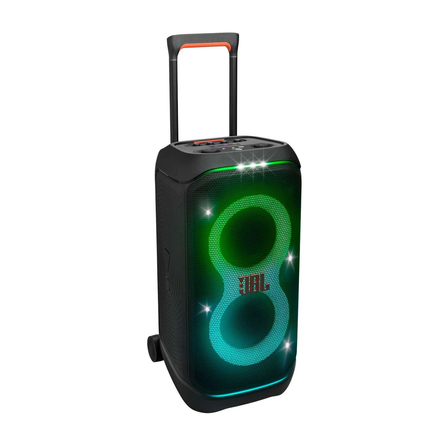 JBL PartyBox Stage 320 Portable party speaker with wheels - 1 year JBL warranty
