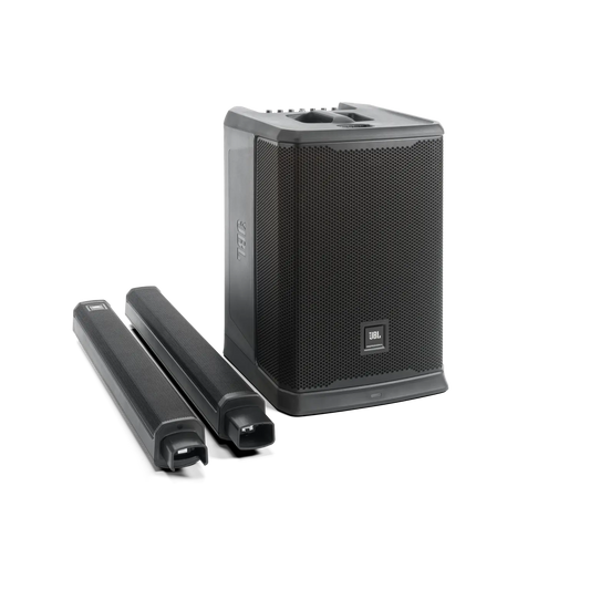 JBL PRX ONE all-in-one powered column PA with 7-channel digital mixer, a full suite of professional DSP