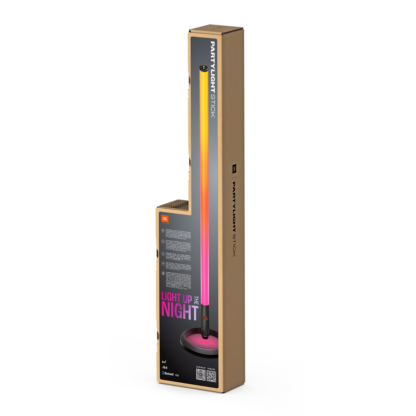 JBL PartyLight Stick Bluetooth party light stick -1 year JBL warranty