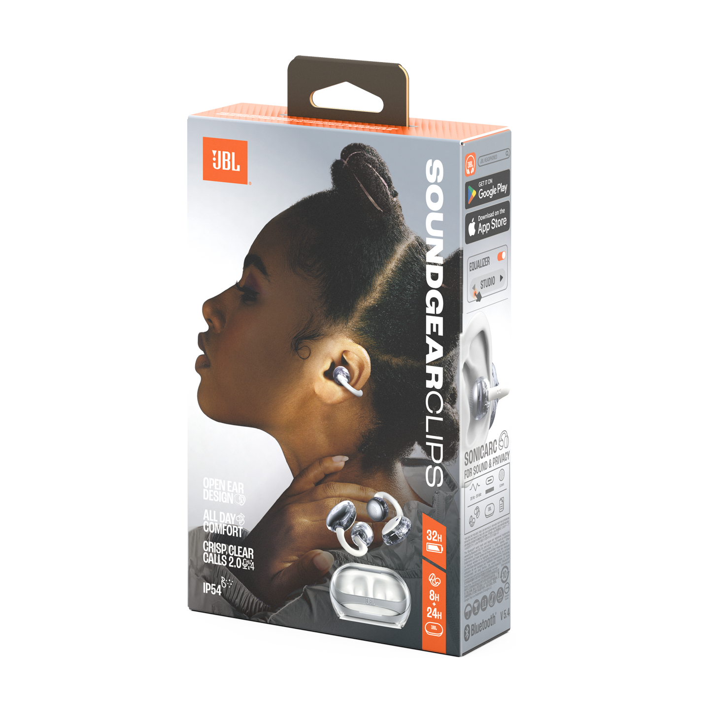 JBL Soundgear Clips wireless open-ear headphones -1 year JBL Warranty