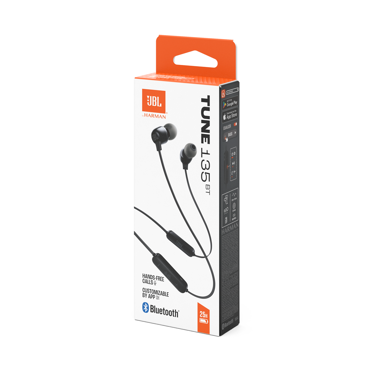 JBL Tune 135BT Wireless in-ear headphones -1 Year JBL Warranty