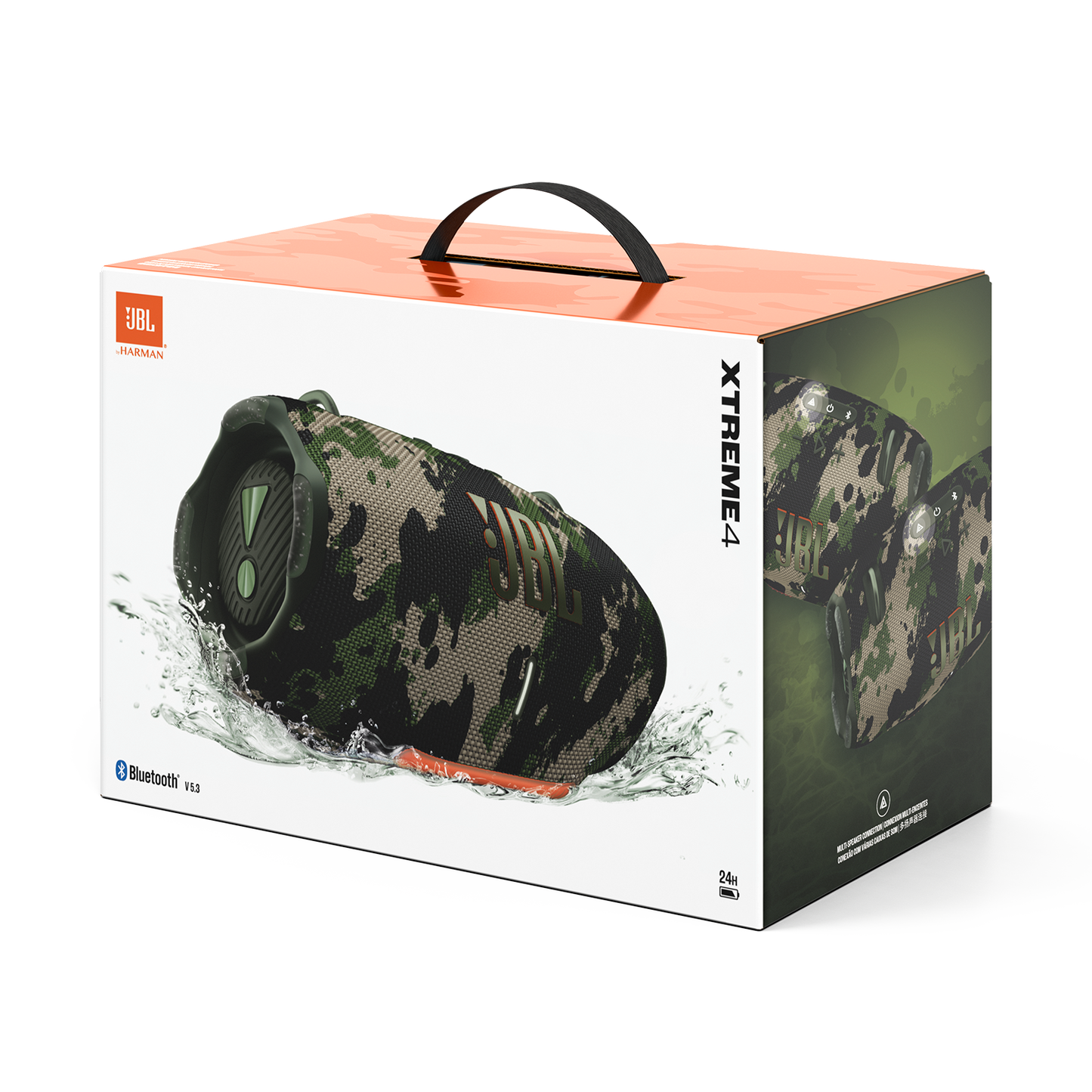 JBL Xtreme 4 Portable waterproof speaker -1 year JBL warranty