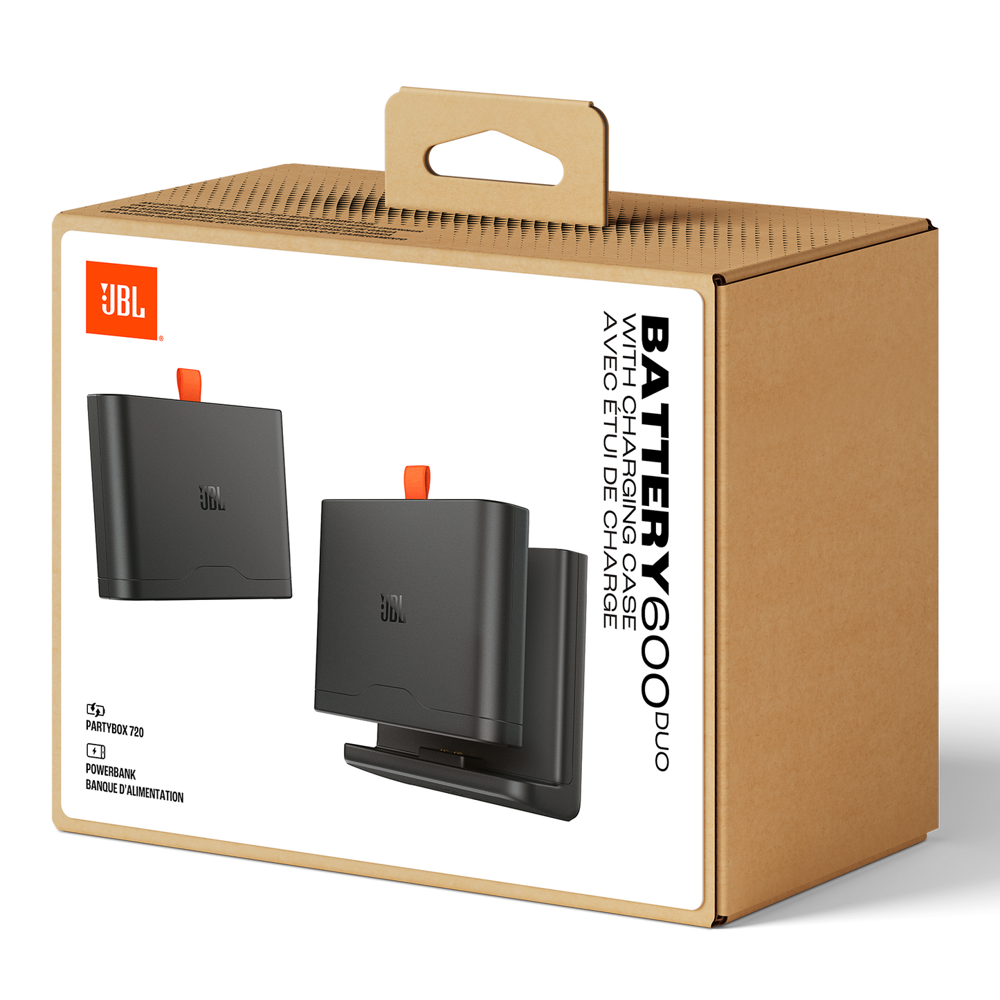 JBL Battery 600 Duo with Charging Case Compatible with JBL PartyBox 720 - 1 Year JBL Warranty
