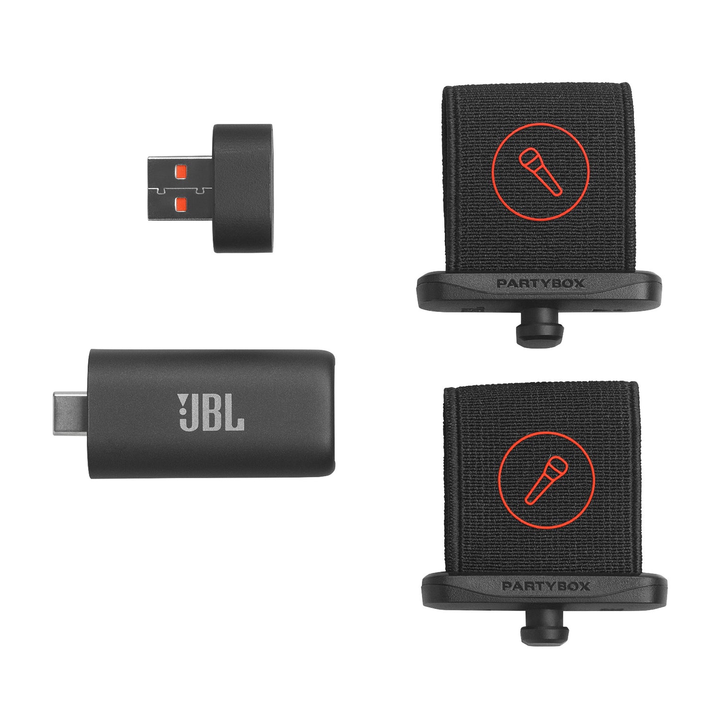JBL Easysing Mics Two wireless AI-powered microphones with real-time vocal removal - 1 Year JBL Warranty