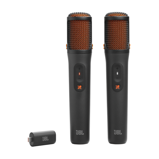 JBL Easysing Mics Two wireless AI-powered microphones with real-time vocal removal - 1 Year JBL Warranty