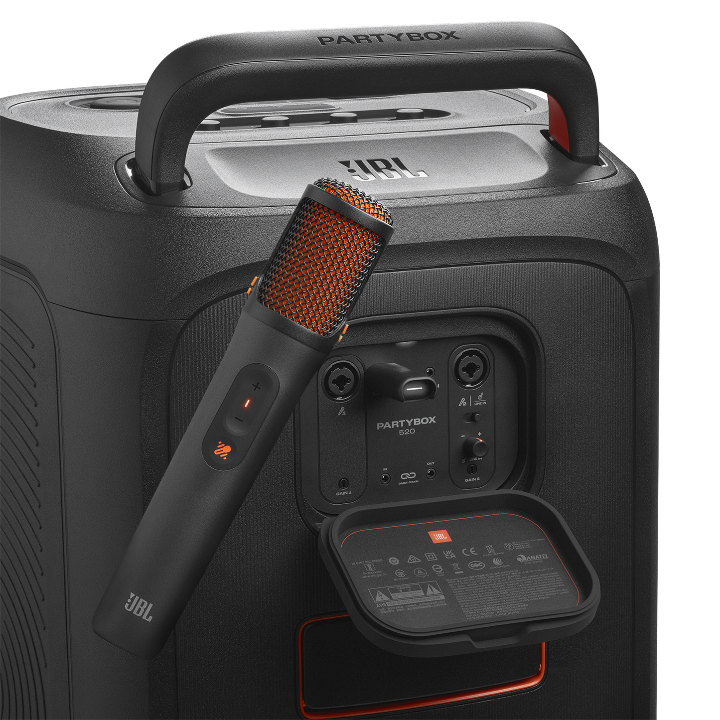JBL Easysing Mics Two wireless AI-powered microphones with real-time vocal removal - 1 Year JBL Warranty