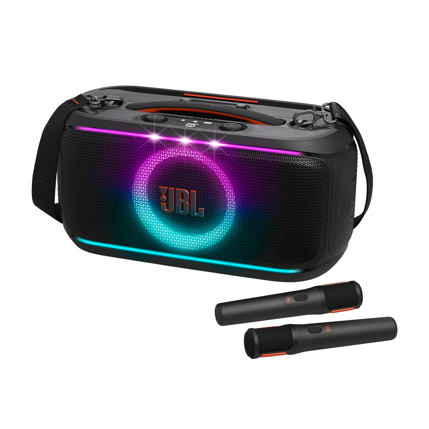 JBL PartyBox On-the-Go 2 Portable party speaker -1 year JBL Warranty