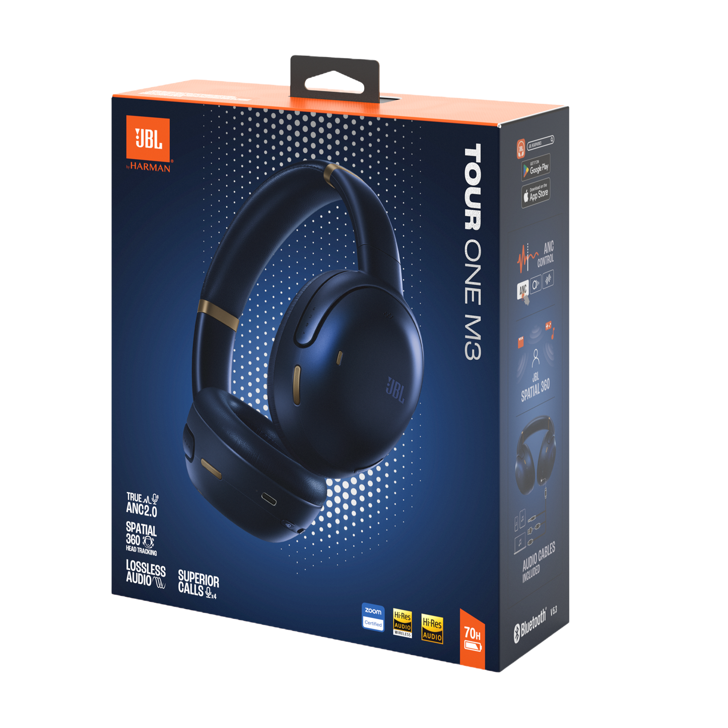JBL Tour One M3 Premium ANC headphone -1 year JBL warranty