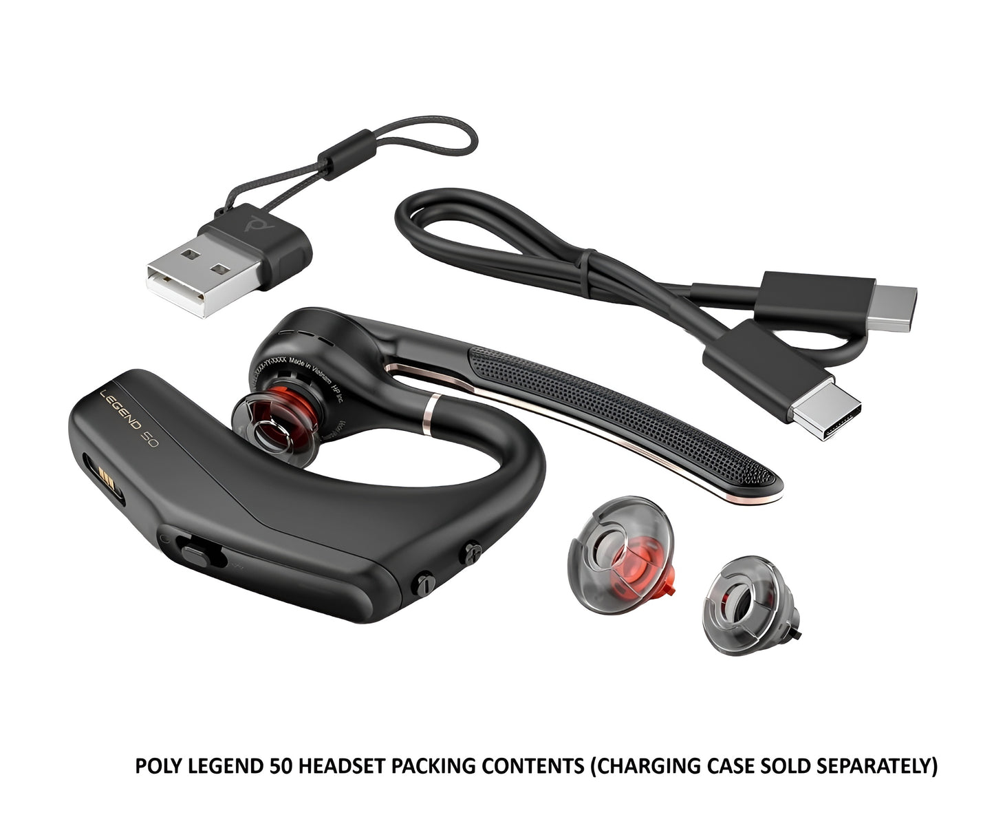 Poly Legend 50 & Charging case Premium Bluetooth earphone (Plantronics) -2 years warranty