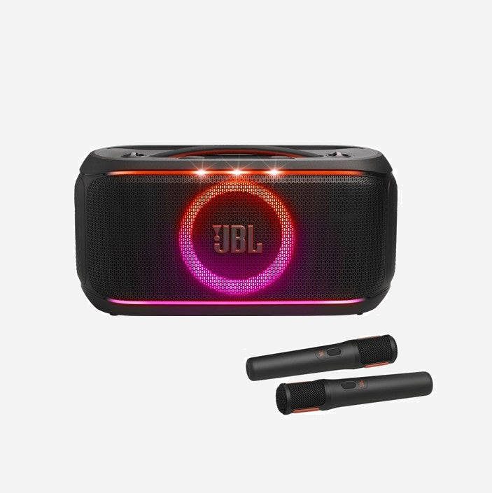 JBL Partybox On-the-Go 2 PLUS Portable party speaker with real-time AI vocal removal -1 year JBL Warranty