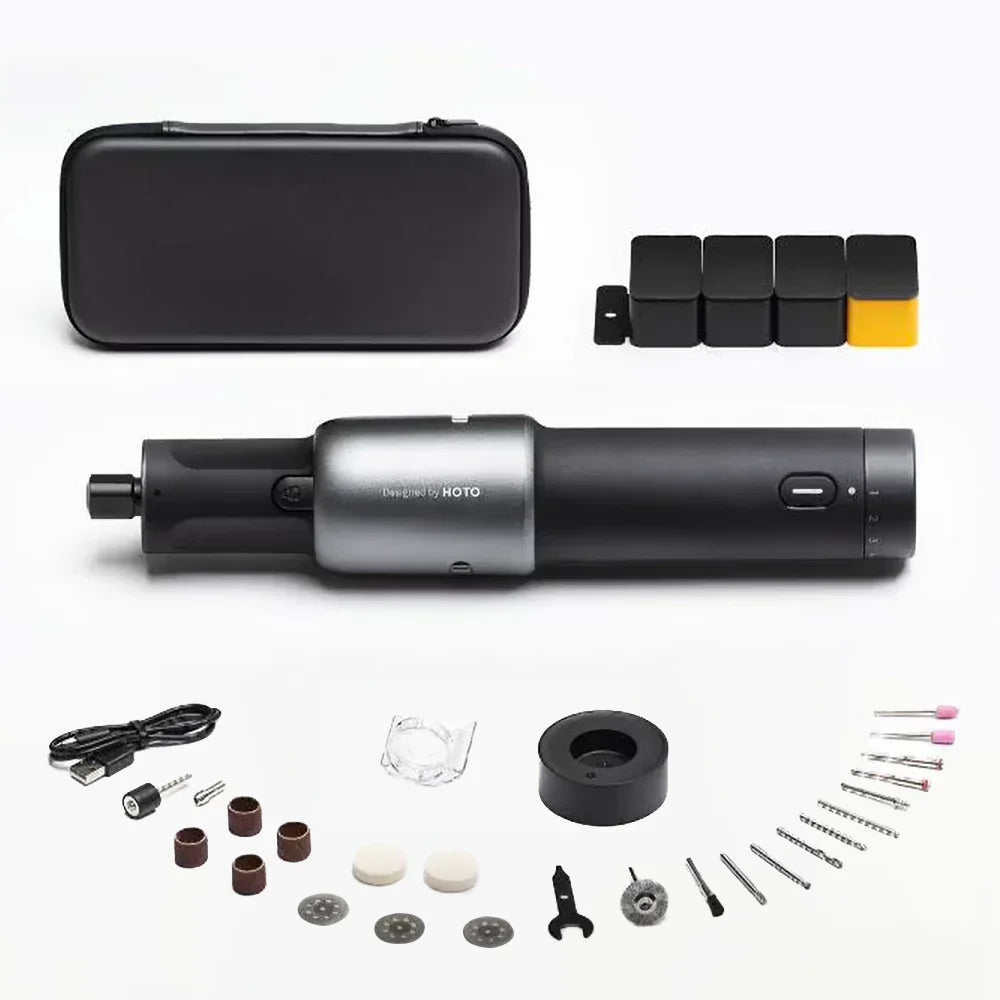 HOTO 4V 35-in-1 Cordless Rotary Tool Kit HTE0022GL