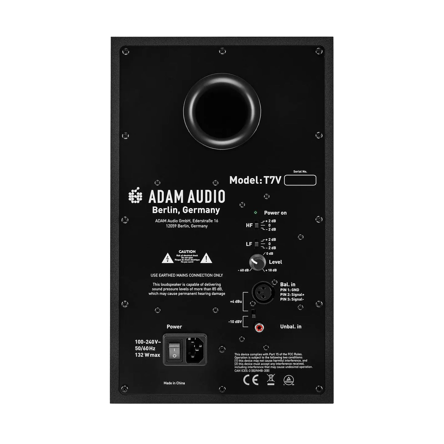 Adam Audio T7V 2-Way 7" Active Nearfield Monitor woofer speaker 70W -5 Years official warranty