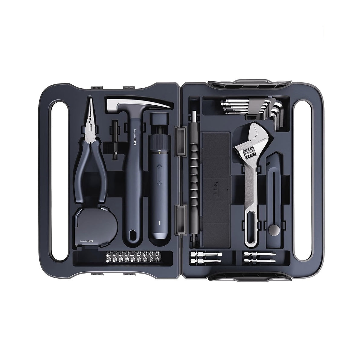 HOTO 40PC Household Tool Kit (with Electric screwdriver) HFE0027GL