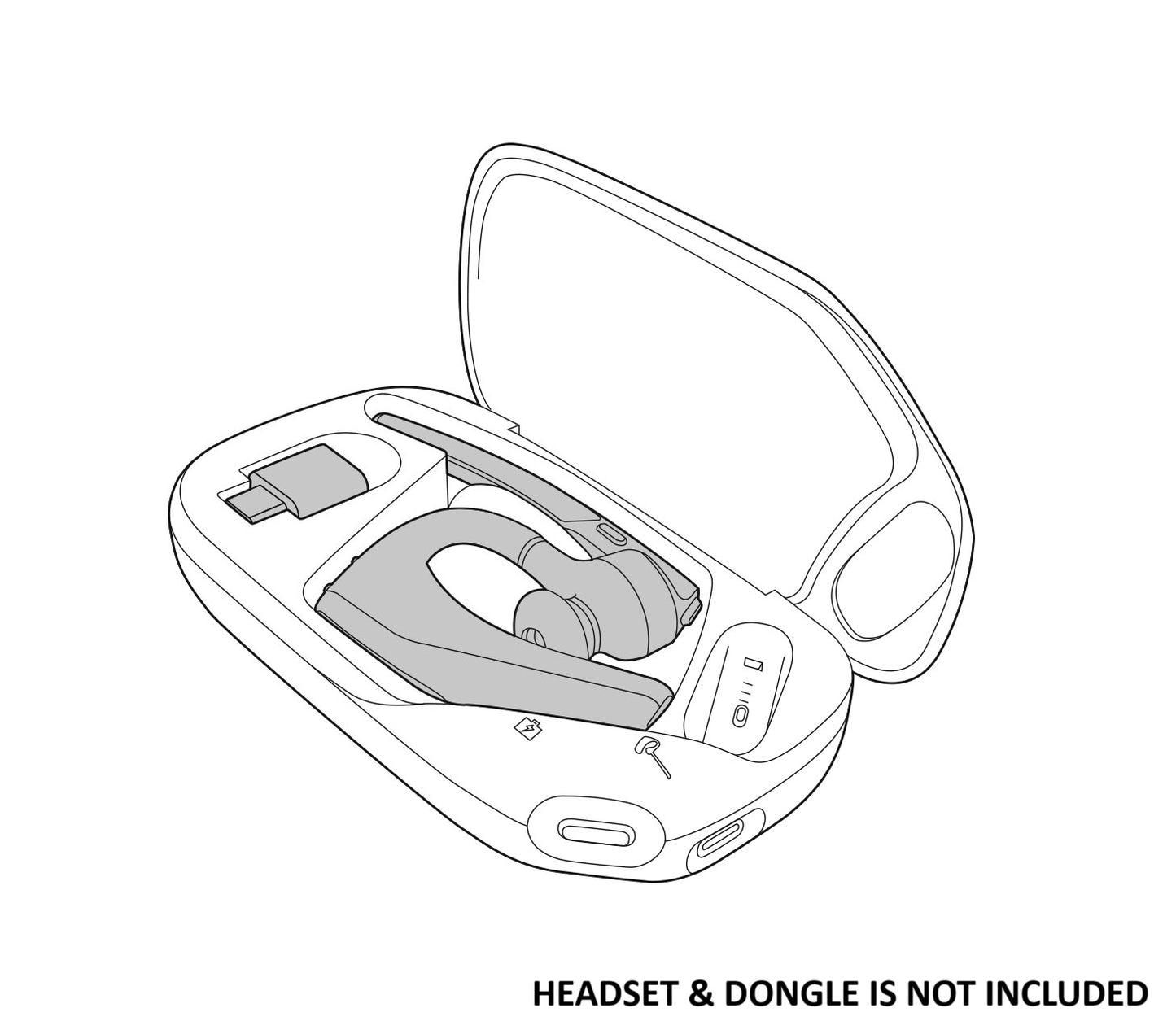 Poly voyager Legend 50/30 charging case for up to 20 hours additional playtime - 2 years official warranty